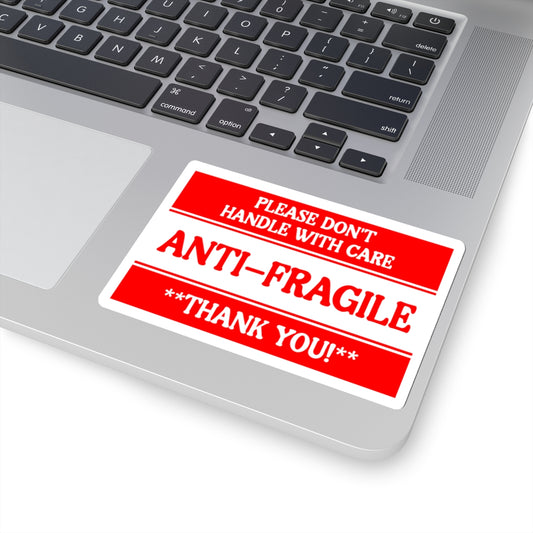 Anti-Fragile Warning Sticker